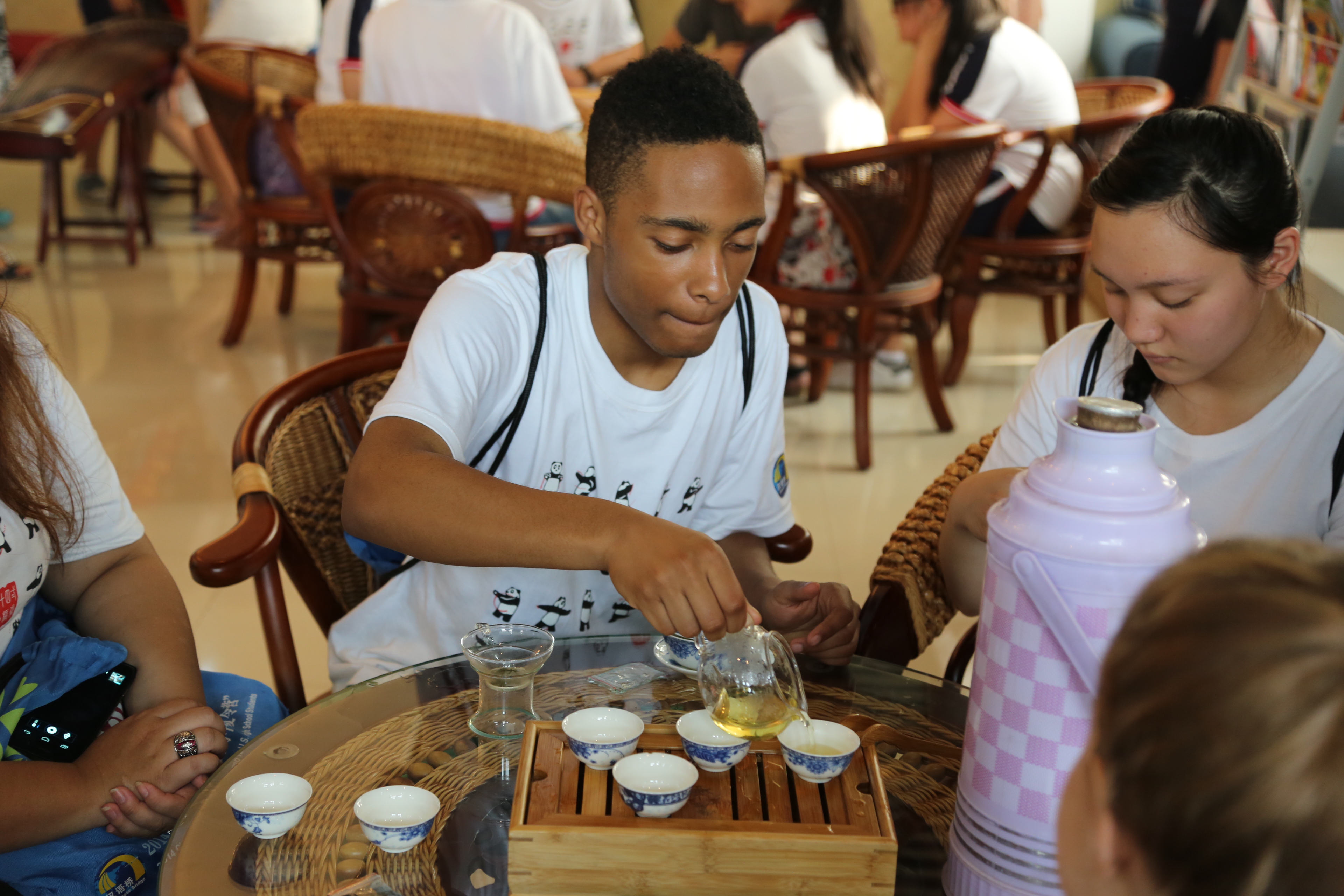 2014汉语桥--美国高中生夏令营师生到九十六