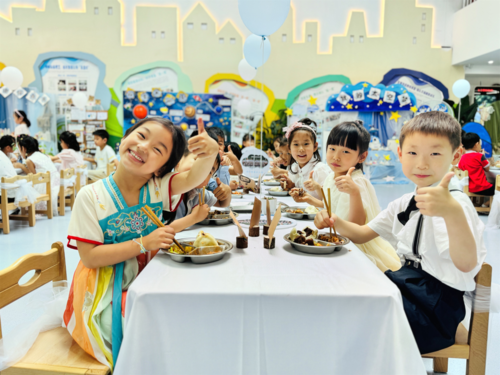 孩子们为实幼的幸福味道频频点赞