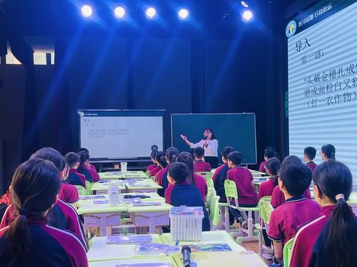 2.郑东新区豫兴马杨小学张慧洁老师进行课例展示